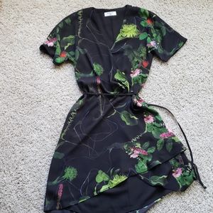Babaton true wrap dress